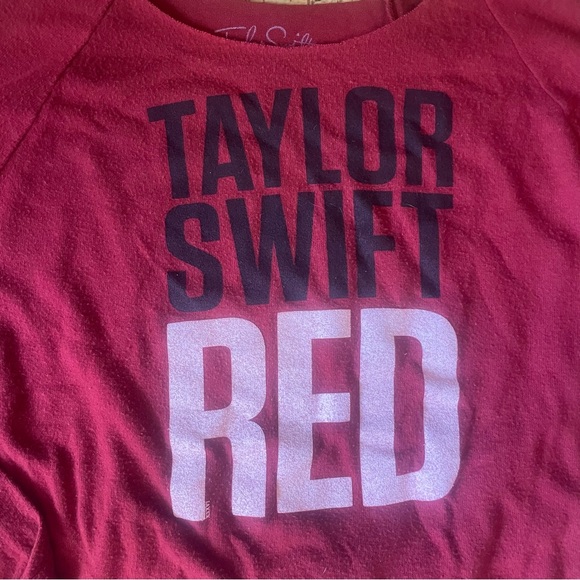 Taylor Swift “Red” Long-Sleeve Shirt - Picture 2 of 9